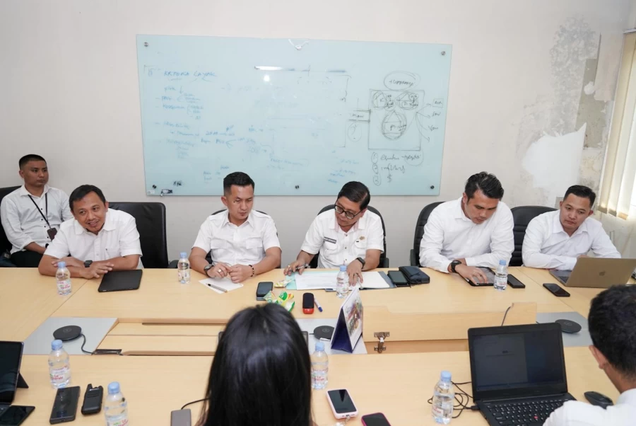 Audiensi Penataan kawasan kumuh permukiman dan perumahan di dirjen kawasan permukiman kementrian PKP