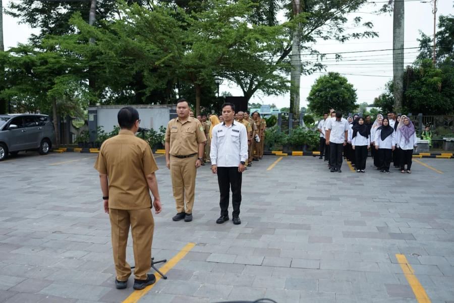 Apel Pagi Rutin Dinas Perumahan dan Kawasan Permukiman Kabupaten Musi Banyuasin