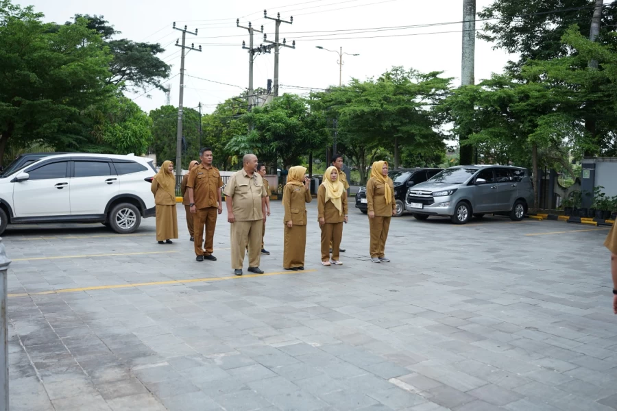 Apel Pagi Rutin Dinas Perumahan dan Kawasan Permukiman Kabupaten Musi Banyuasin