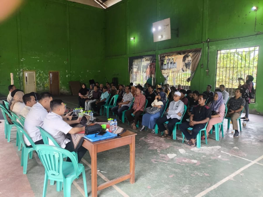 Sosialisasi Program BSPS di kecamatan Lawang Wetan Rabu 14 Mei 2025