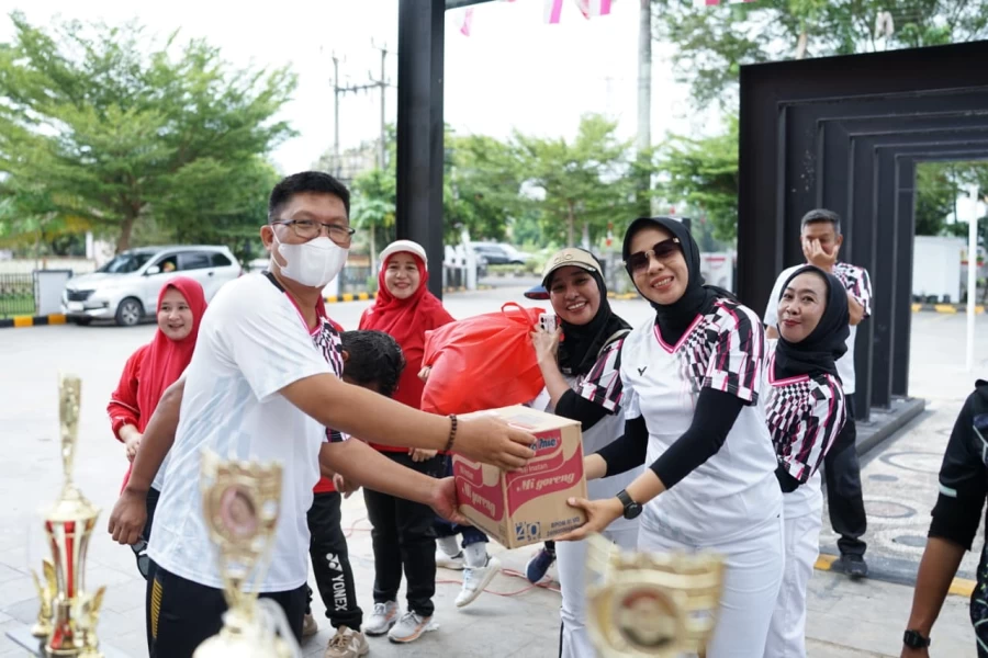 Lomba 17 Agustus di Halaman Dinas PERKIM Muba