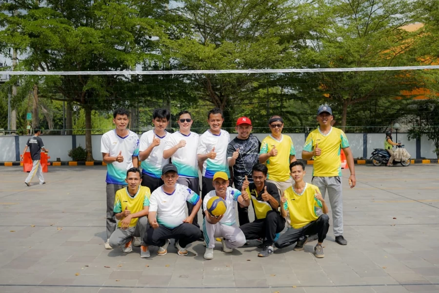 Lomba 17 Agustus di Halaman Dinas PERKIM Muba