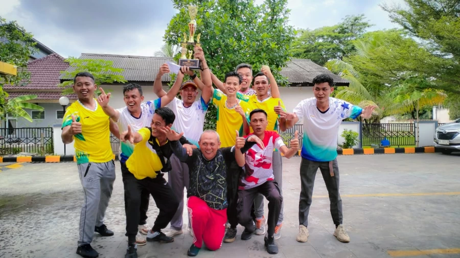 Lomba 17 Agustus di Halaman Dinas PERKIM Muba