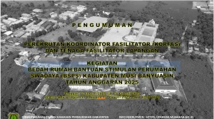 PEREKRUTAN KOORDINATOR FASILITATOR (KORFAS) DAN TENAGA FASILITATOR LAPANGAN