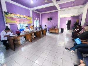 Sosialisasi BSPS di Kec. Lais
